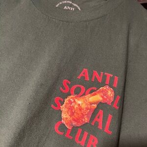 Anti Social Social Club Chicken Wing Green T-Shirt